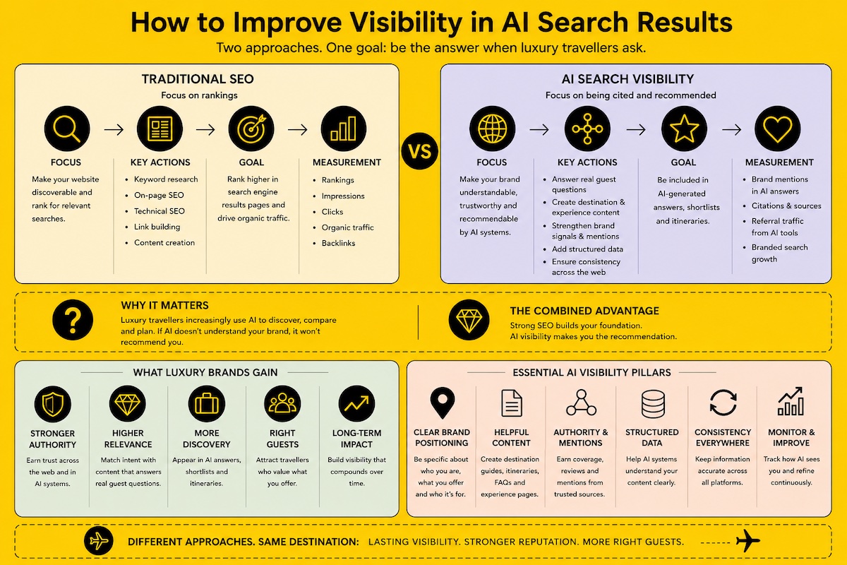 improve ai visibility in search results