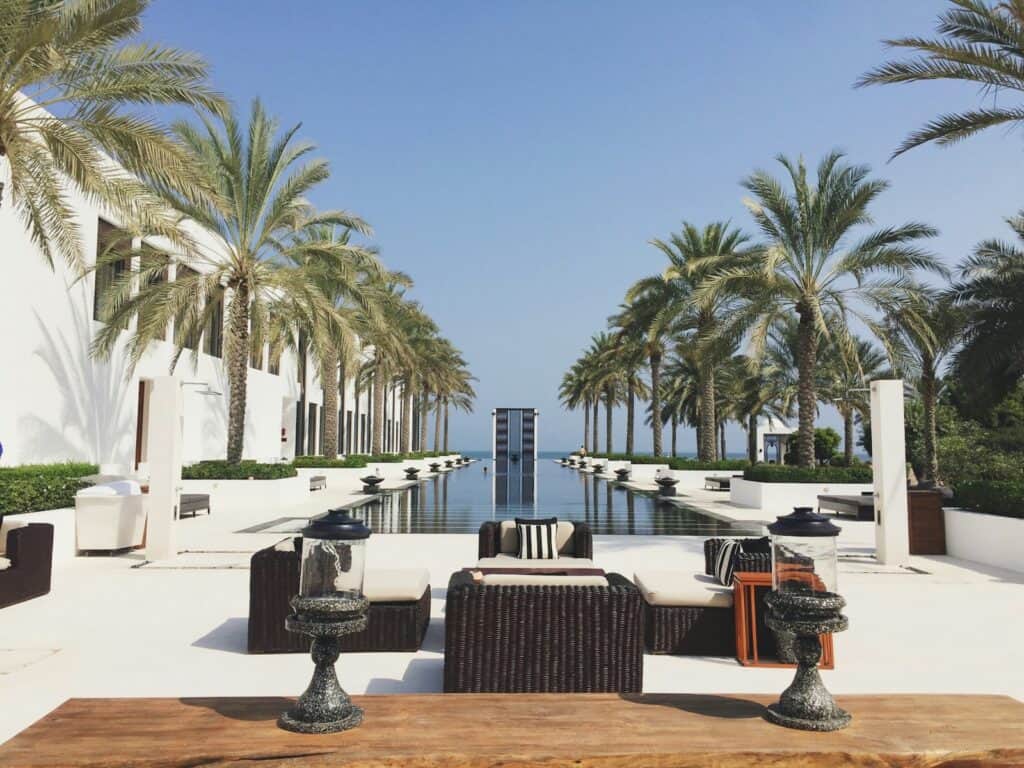 Luxury hospitality property representative of the brands studied in the Make Lemonade and Spotlight Communications whitepaper